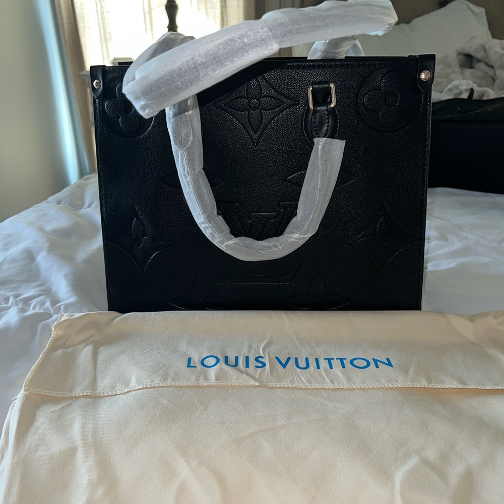 L V Structured Tote New